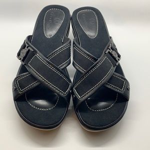 Cole Haan Air Alta Hogh Slide Black NIB